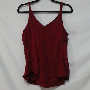 TORRID | size 2 | Burgundy V-Neck Camisole Top